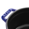 La Cocotte, Mini Cocotte 10 cm, rund, Dunkelblau, Gusseisen, small 4