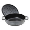 Braisers, Ca&ccedil;arola baixa para saltear Chistera 24 cm, Ferro fundido, small 7