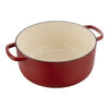 Bellamonte, Cocotte 22 cm, Rond(e), Rouge, Fonte, small 9