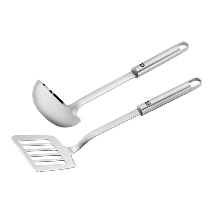 Pro, 2 Piece, Kitchen gadgets set, 18/10 stainless steel, silver, large 1