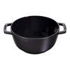 La fondue, Service &agrave; fondue 18 cm, Noir mat, small 2