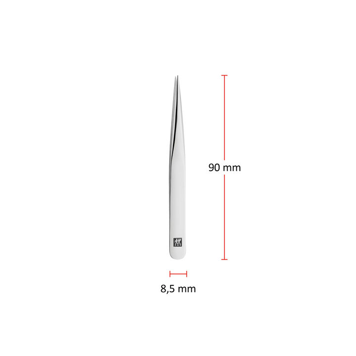 CLASSIC, 3.5-inch Tweezers - Stainless Steel Shiny, Pointed , large 4