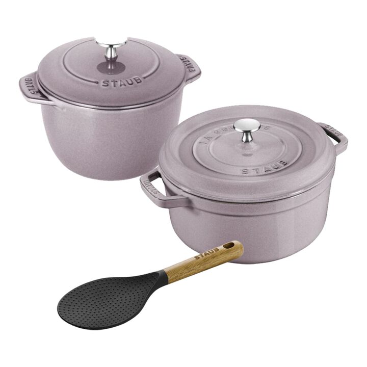 Cocotte and Rice Cocotte Set , Cherry Blossom, large 1
