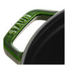 La Cocotte, 5.25 l cast iron round Cocotte, basil-green, small 8