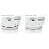 Fresh & Save BOWLS, Vacuum bowl set S/M/L / 3-pc, glass, Transparent-White, small 17