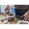 Fresh & Save CUBE, CUBE Set Label Positioners, 3 Piece, grey, small 6