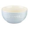 Ceramique, 14 cm / 6-pcs ceramic Bowl set macaron mixed colours, small 6