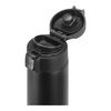 Thermo, Thermos reisbeker, 450 ml, Zwart, small 2