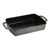 Specialities, 30 x 20 cm rectangular Cast iron Oven dish graphite-grey, small 1
