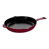 Pans, 30 cm / 12 inch cast iron Frying pan, Bordeaux - Visual Imperfections, small 1
