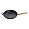 Pans, Bratpfanne Buster+Punch 28 cm, rund, Schwarz, Gusseisen, small 4