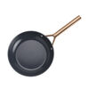 Milano, 10-inch, Frying Pan Ceramic Nonstick Titanium, Blue, small 4
