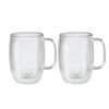 Sorrento Plus Double Wall Glassware, 15-oz-/-2-pc  Latte Glass Mug Set, small 5