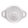 Ceramique, Mini cocotte rotonda - 10 cm, avorio, small 4
