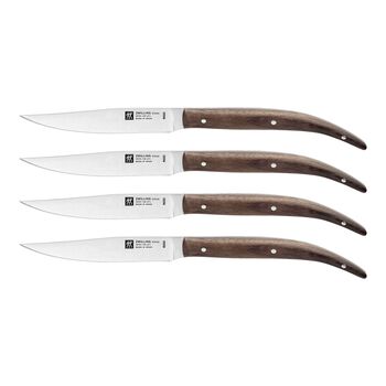 Biftek Bı&ccedil;ağı Seti | Jakaranda Ahşap | 4-par&ccedil;a,,large 1