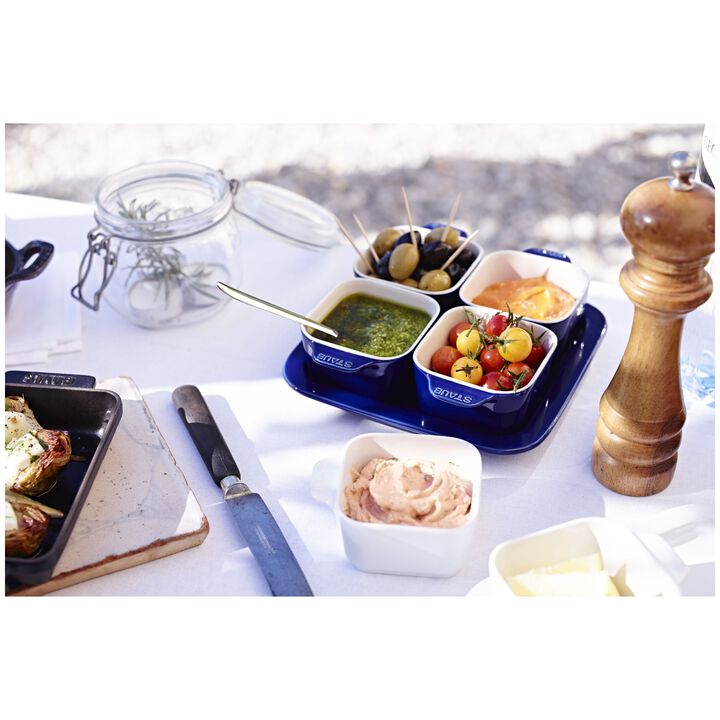 Ceramique, Juego para aperitivos 5-pzs, Cerámica, large 2