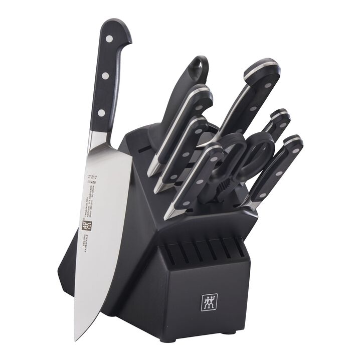 Pro, 10-pc, Knife block set, Matte Black, large 1