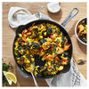 Pans, 28 cm / 11 inch cast iron Traditional Deep Frypan, graphite-grey, small 6
