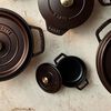La Cocotte, Mini cocotte rotonda - 10 cm, cioccolato, small 3