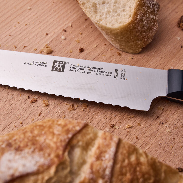 Gourmet, Brotmesser 20 cm, Wellenschliff, large 4