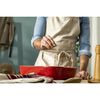 Ceramique, 34 x 24 cm rectangular ceramic Oven dish cherry, small 9