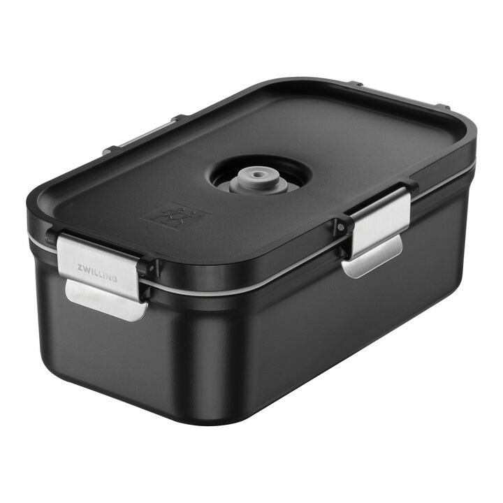 Fresh & Save, Vacuum Lunch Box, PP, Matte Black, large 4