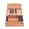 Knife storage, bamboo, small 4