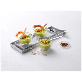 Tapas Set 3-tlg, Transparent, Borosilikatglas