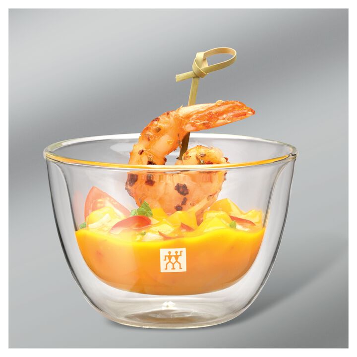 Sorrento, Tapas Set 3-tlg, Transparent, Borosilikatglas, large 4