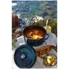 La Cocotte, Cocotte 28 cm / 6,75 l, Rund, La-Mer-Turkis-Bl&aring;gr&oslash;n, St&oslash;bejern, small 6