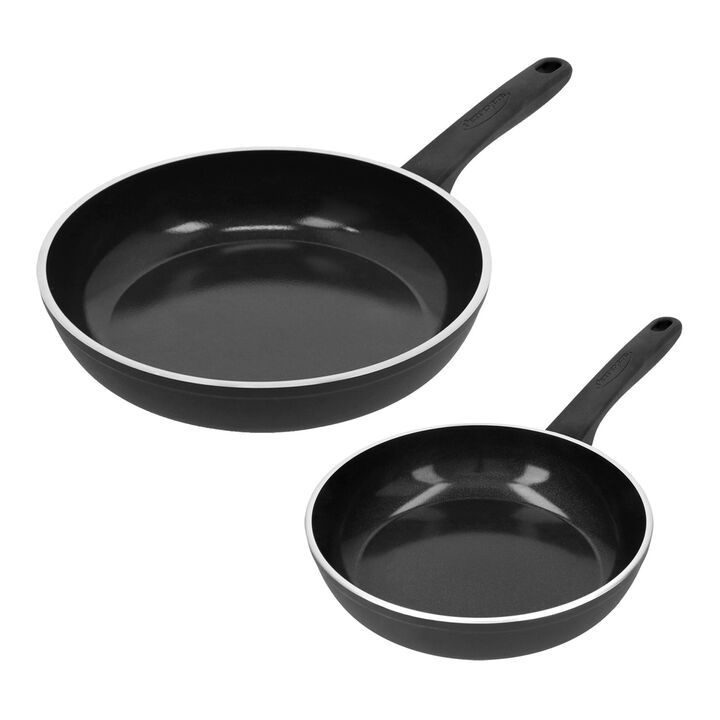 Alu Bistro 3, Set de poêles à frire Ceraforce, 20 et 24 cm, large 1