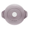 La Cocotte, 1.75 l cast iron round Rice cocotte, cherry blossom, small 4