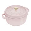 La Cocotte, Gryta 24 cm / 3,7 l, Rund, Sorbet steg, Gjutj&auml;rn, small 1
