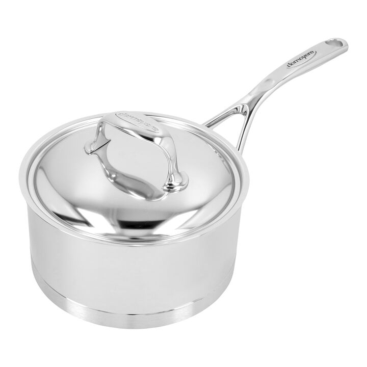 Atlantis, 2.25 qt Sauce Pan With Lid, 18/10 Stainless Steel , large 4