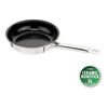 Pro, Stegepande 20 cm, 18/10 rustfrit st&aring;l, S&oslash;lv-Sort, small 1