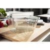 Fresh & Save, Vakuumbeholder S, Glas, R&oslash;d, small 6