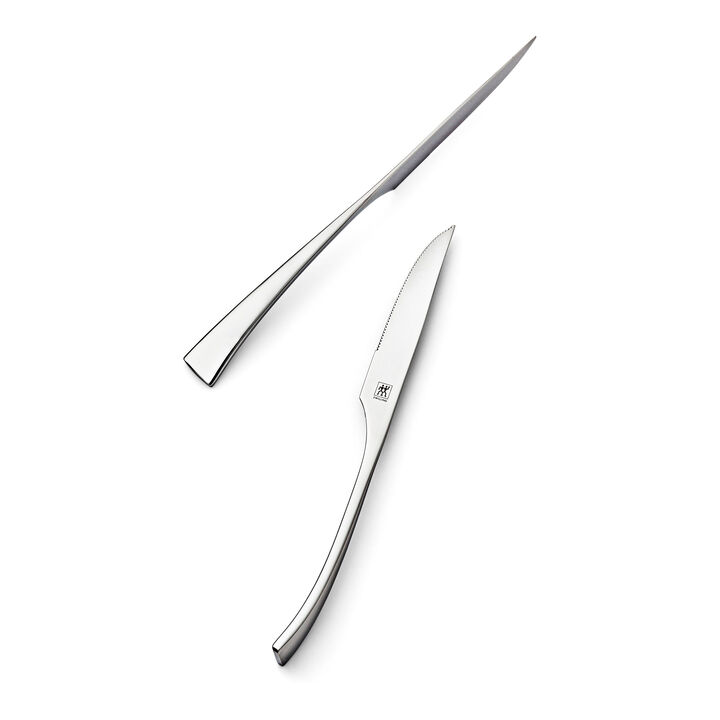 Flatware Accessories, 4-pc, 18/10 Stainless Steel Bellasera Steak Knife Set, large 1