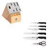 Four Star, 7-pc, Knife block set, Natural, small 4