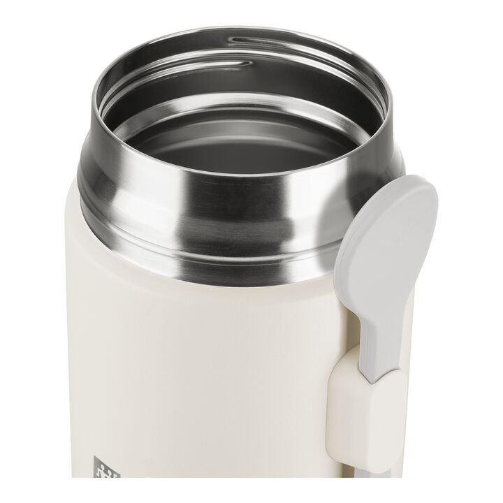 Thermo Plus, Food jar, 600 ml, stainless steel, Cream, large 4