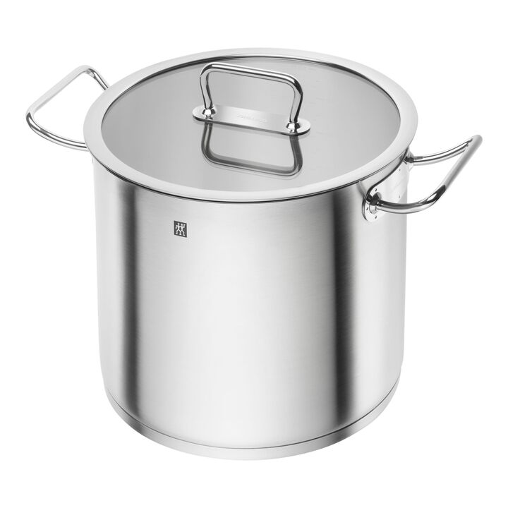 Pro, 13.25 l 18/10 Stainless Steel Stock pot high-sided, large 1