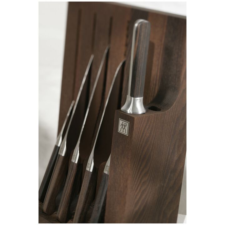 Accessoires, Bloc de couteaux vide Frêne, large 3