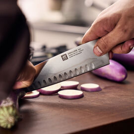 7-inch, Hollow Edge Santoku Knife