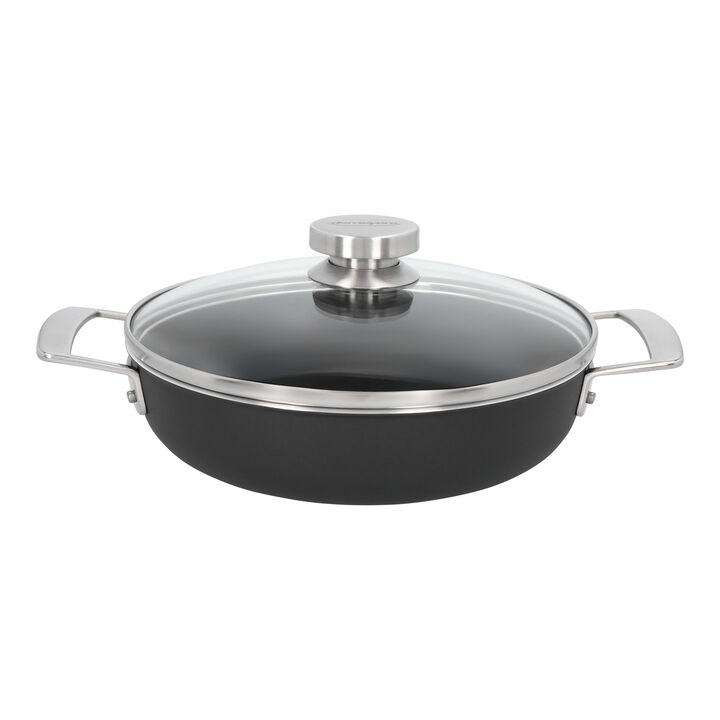 Alu Plus 3, Cocotte avec couvercle en verre Ceraforce 24 cm, large 1