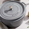 La Cocotte, Cocotte 30 cm, Rond(e), Gris graphite, Fonte, small 4