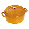 La Cocotte, Cocotte 24 cm / 3,7 l, Rund, Sennep, St&oslash;bejern, small 1