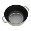 La Cocotte, 4.8 l cast iron round French oven, eucalyptus - Visual Imperfections, small 3
