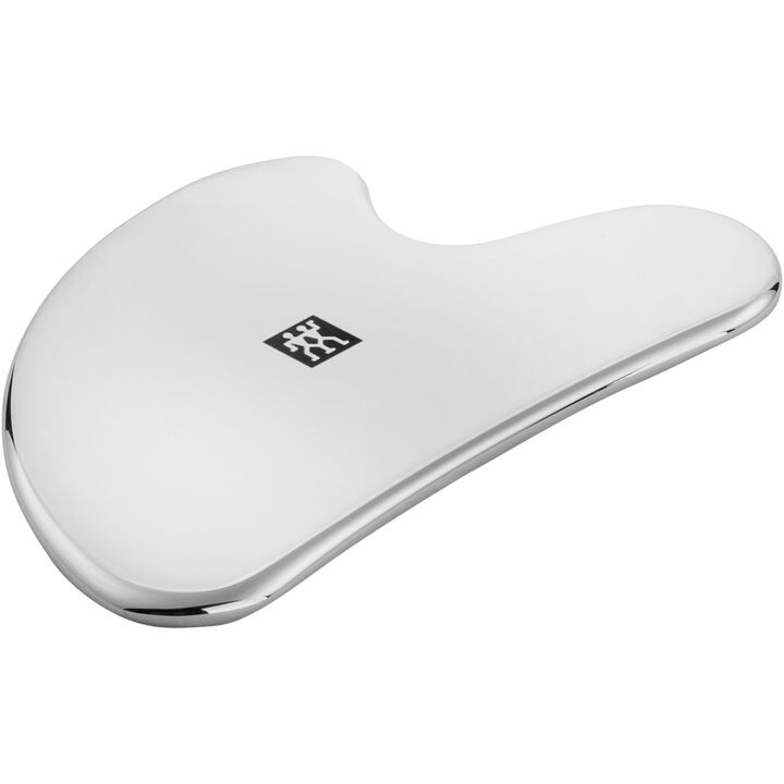 PREMIUM, Gua Sha gezichtsmassagetool, Roestvrij staal | Zilver, large 2