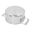 Silver 7, Casserole avec couvercle &agrave; double parois 18 cm / 2,2 l, small 6