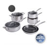 10-pc, Ceramic Hybrid Cookware Set
