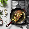 Pans, 28 cm / 11 inch cast iron Frying pan traditional, grenadine-red - Visual Imperfections, small 7